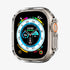 ACS05458 - Apple Watch Ultra (Apple Watch (49mm)) Case Thin Fit in black showing the front